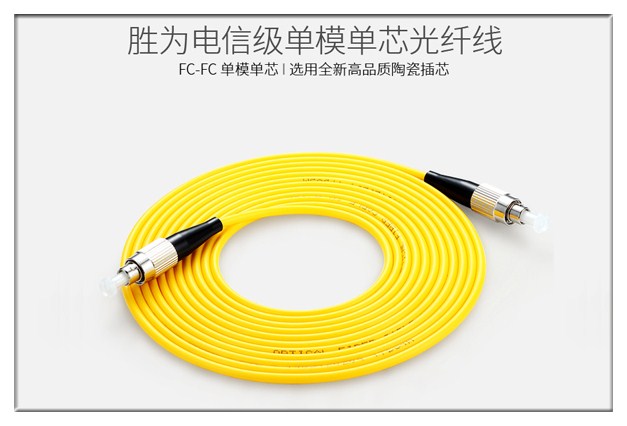 胜为fc-fc电信级光纤跳线